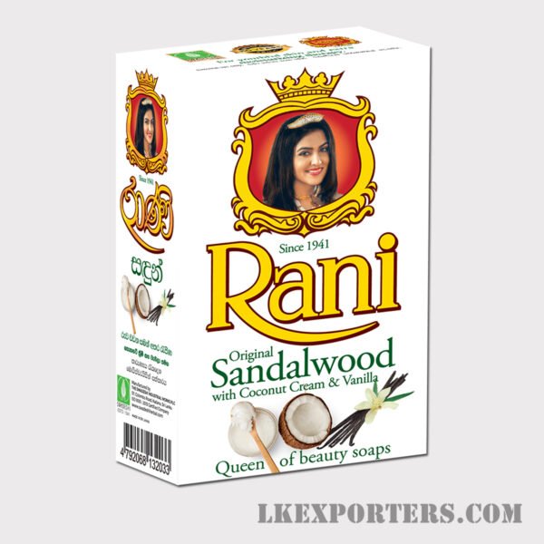 Rani Sandalwood Coconut Cream & Vanilla Soap